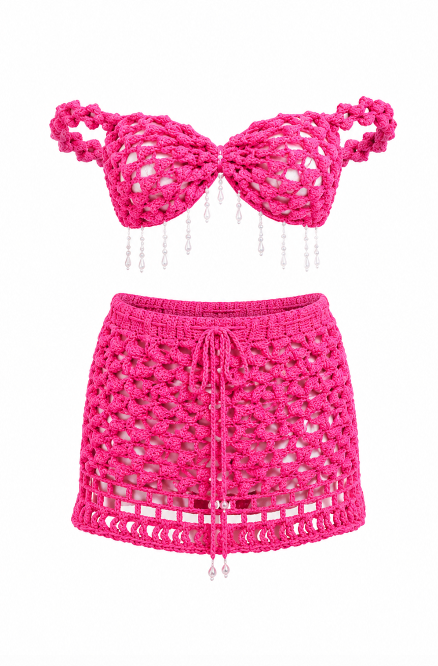 Fuchsia Butterfly Set