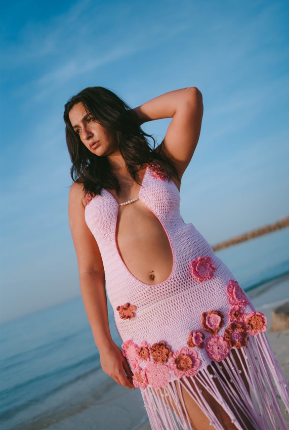 Pink Flora Dress