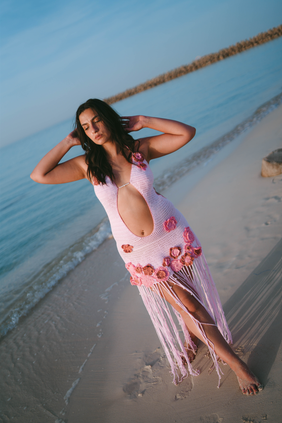 Pink Flora Dress
