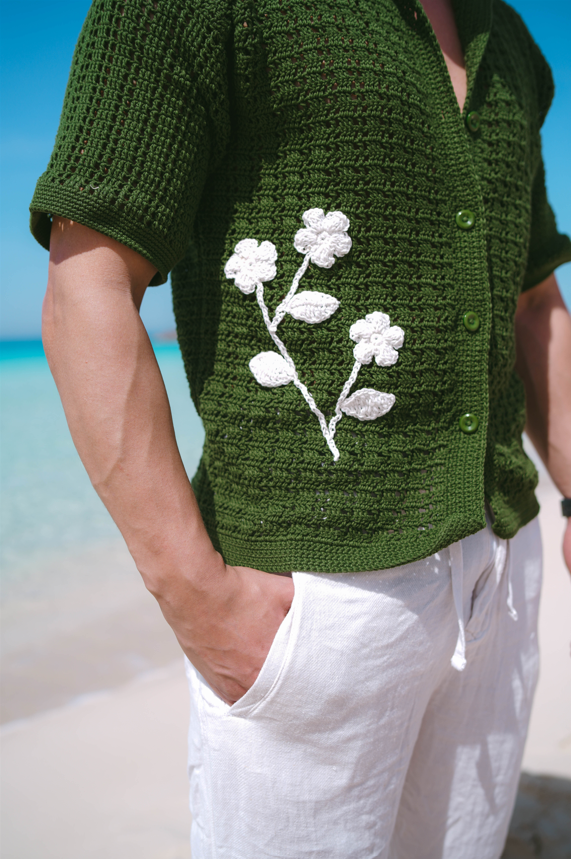 Olive Shirt Men
