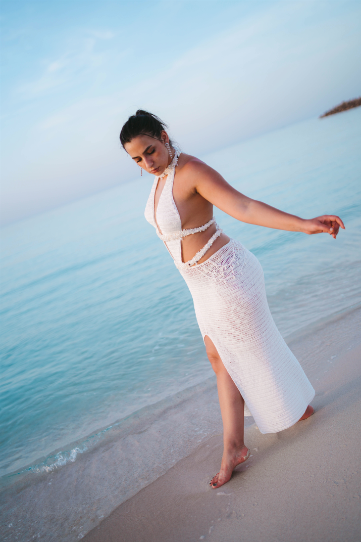 White Swan Dress