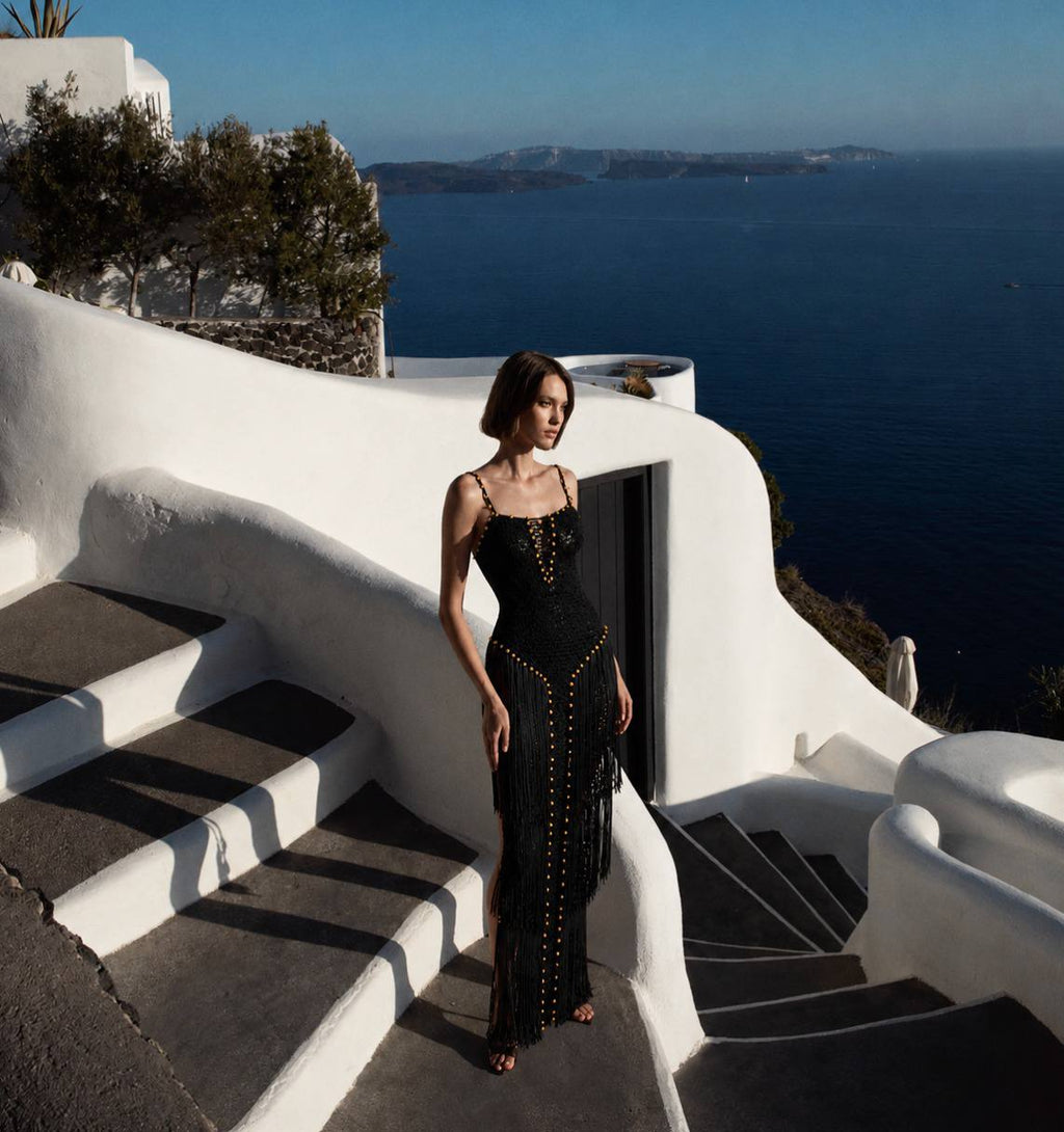 Ocean Black Dress