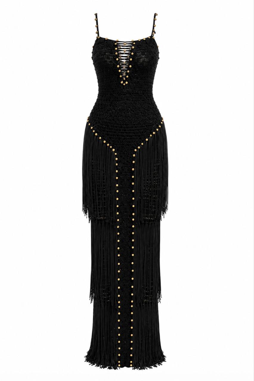 Ocean Black Dress